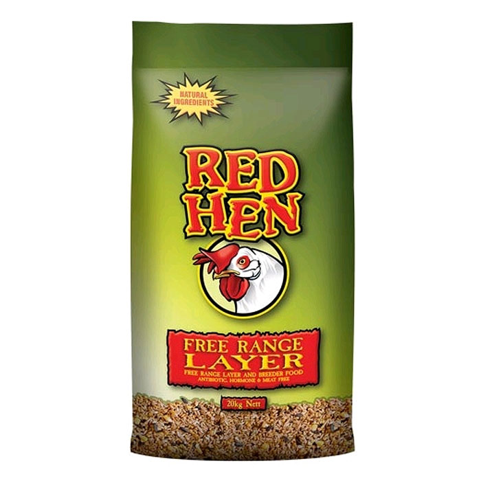 Red Hen Free Range Layer  GREEN BAG 20kg