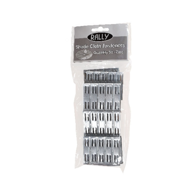 Shade Cloth Fasteners Zinc
