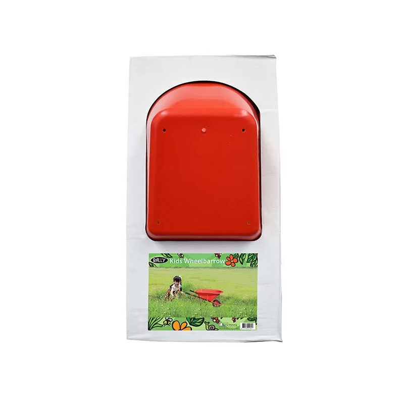 Kids Wheelbarrow Unassembled Red