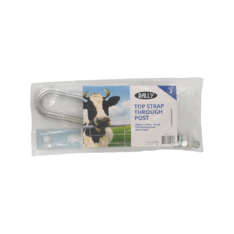 Top Strap Through Post 300mm X 16mm