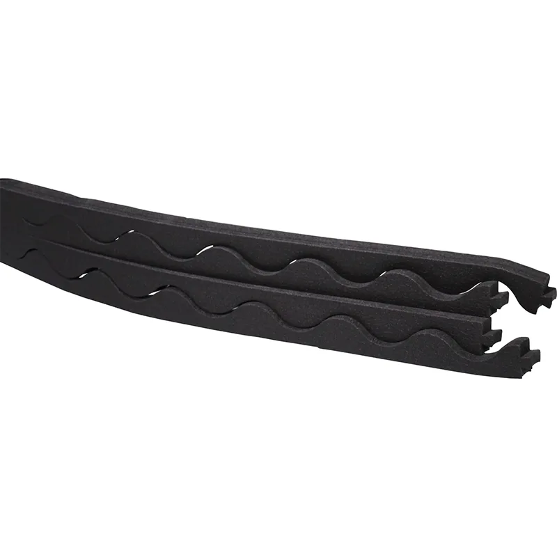 Laserlite® Eave Infill Strips Corrugated Black 4 Pack