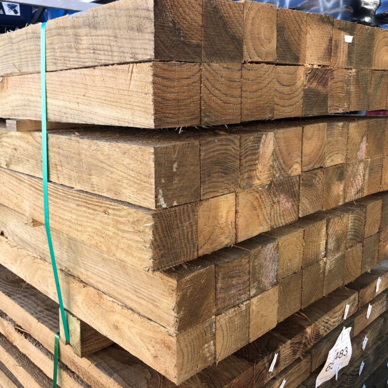 Square Post CCA 75X75X2.4M H4 (Non Structural)