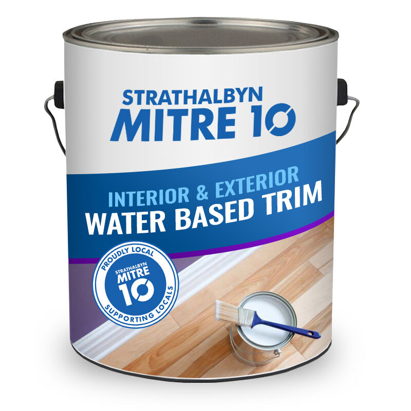 Strathalbyn Mitre 10 - Water Based Trim Paint
