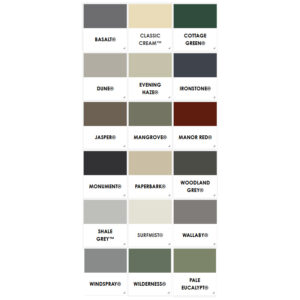 Colorbond Colours
