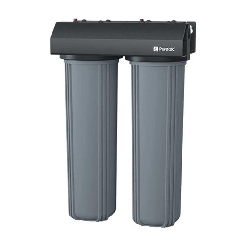 Puretec WH2-60 Whole House Building Dual Water Filter System