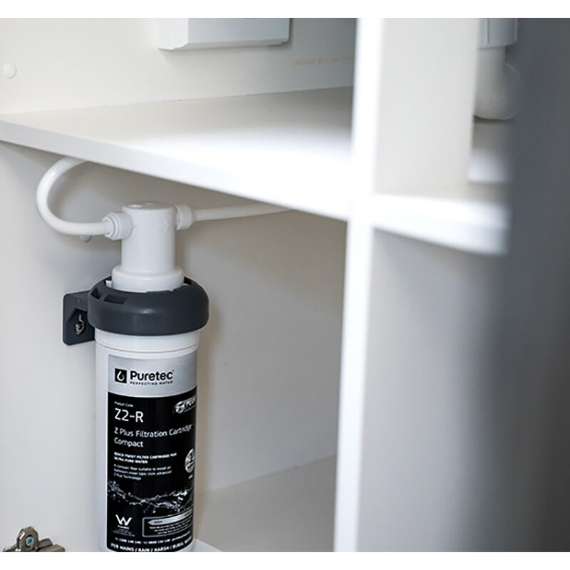Puretec CR-Z2 Quick Twist Caravan RV Undersink Water Filter Kit - Image 2