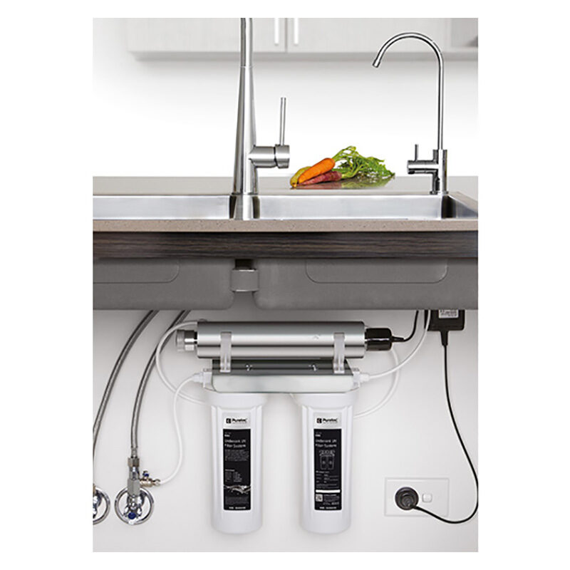 Puretec ESR2 Undersink UV Water Filter System with High Loop Faucet - Image 2