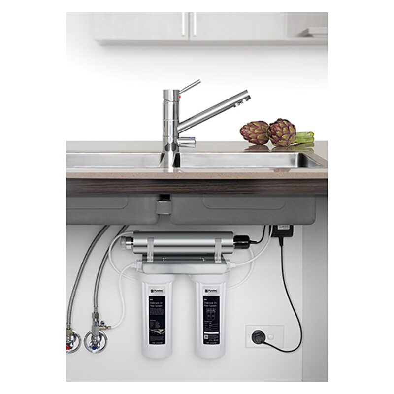 Puretec ESR2-T1 Undersink UV Filter System with Tripla T1 Mixer Tap - Image 2