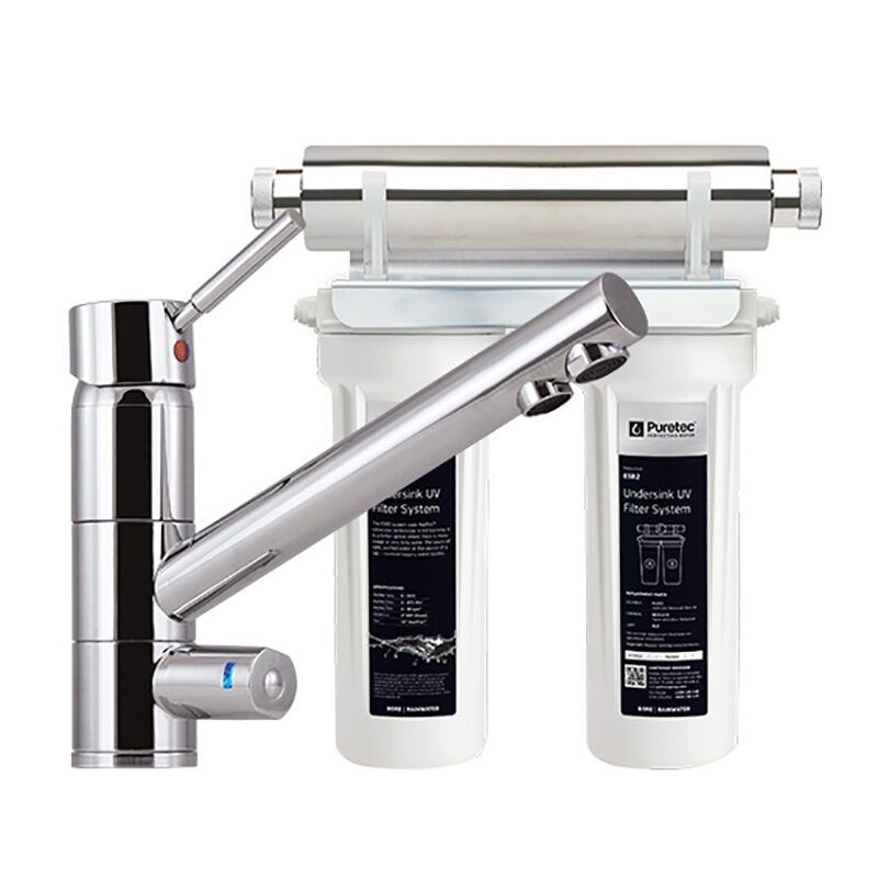 Puretec ESR2-T1 Undersink UV Filter System with Tripla T1 Mixer Tap - Image 3