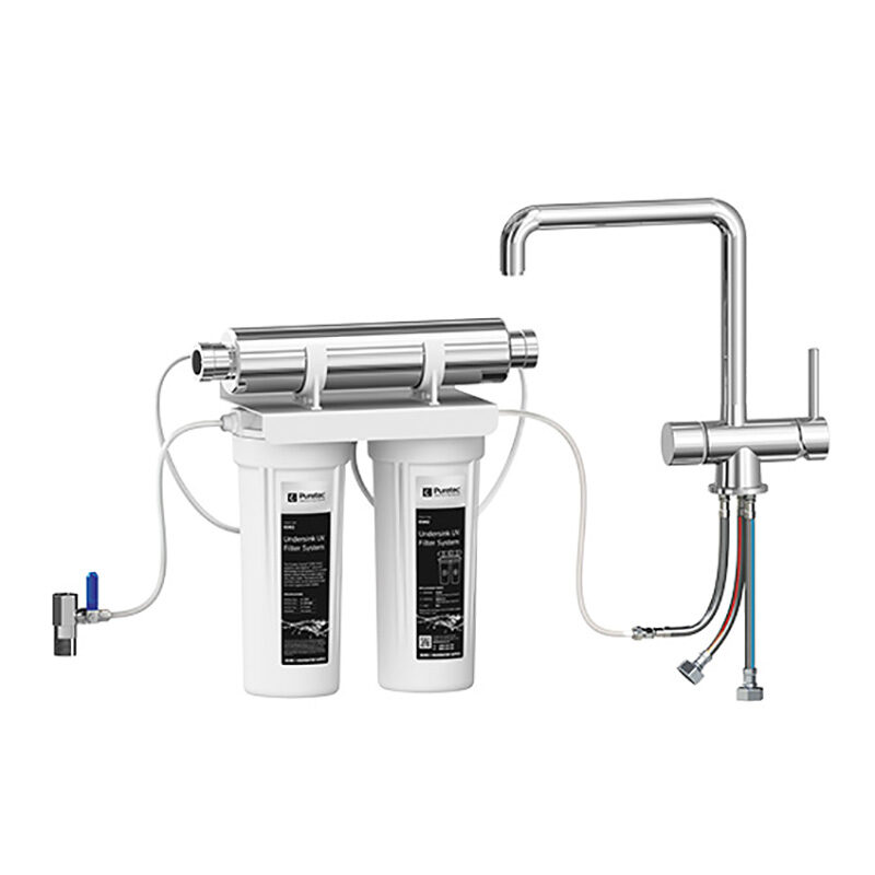 Puretec ESR2-T5 Undersink UV Filter System with Tripla T5 Mixer Tap