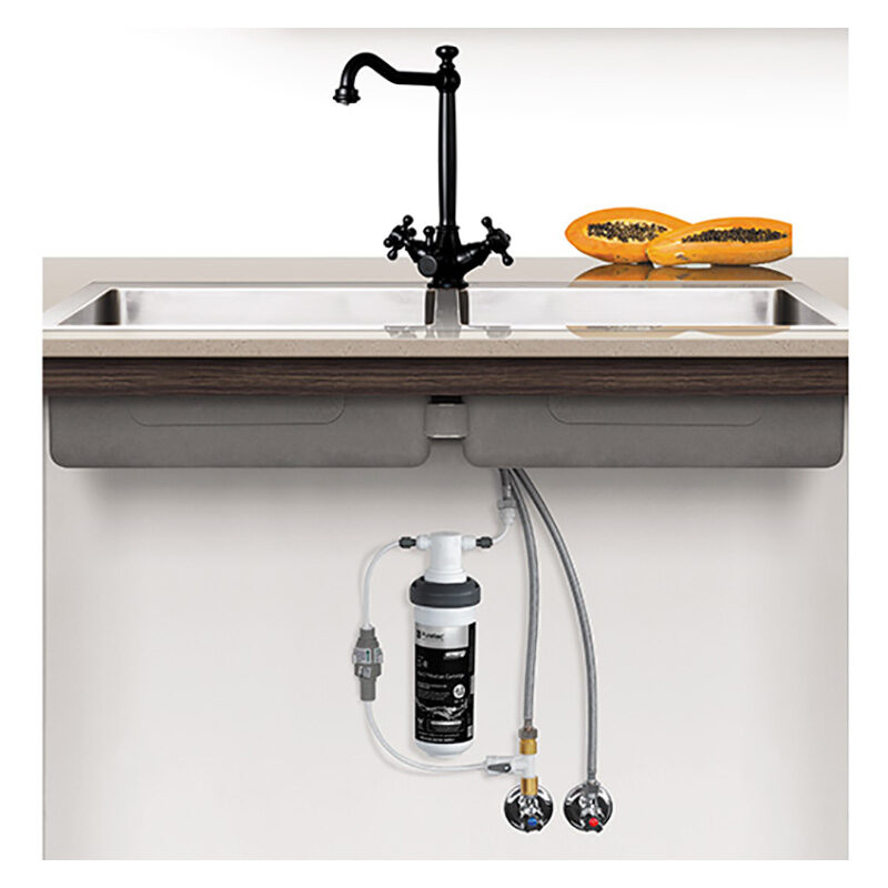 Puretec Z1-BL3 Quick Twist Undersink Filter with Tripla™ Black Mixer Tap - Image 2