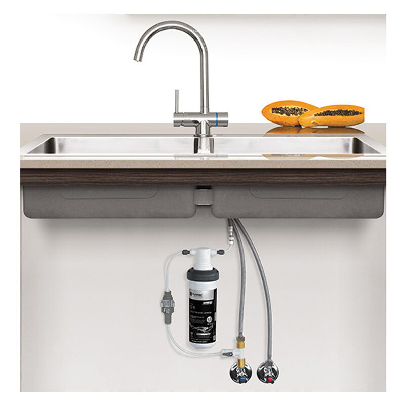 Puretec Z1-T4 Quick Twist Undersink Filter with Tripla™ T4 Mixer Tap - Image 2