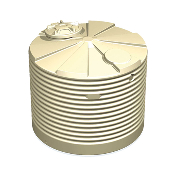 Team Poly 2300L Round Rainwater Tank