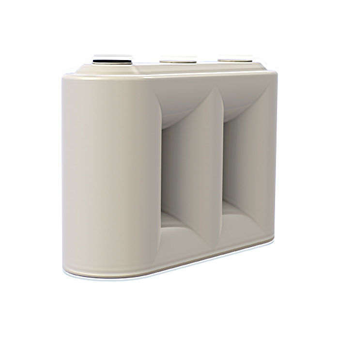 Team Poly 5000 Litre Aqua Spring Urban Slimline Rainwater Tank
