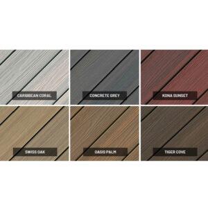 EvaLast Infinity 135X25 Starter decking board 5.4m - Image 2