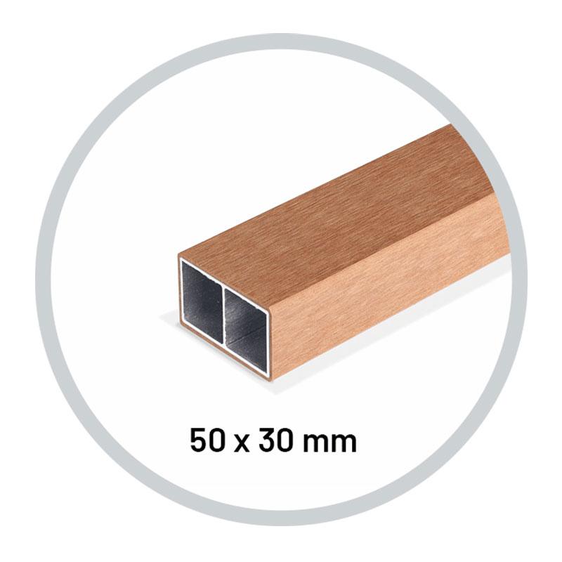 Evalast Architectural Beam 50X30mm X 5.8m