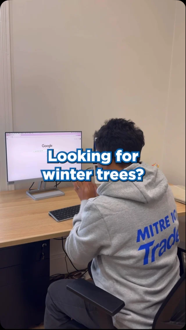 LAST CHANCE TO PRE-ORDER! From almond to apricot, peaches, plums and so many more, we can order you your Bare Rooted Winter Trees! Head online to strathalbynmitre10.com.au and pre-order before it’s too late.